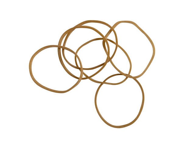 Elastiek Standard 14 50x1.5mm 1kg 5333st bruin